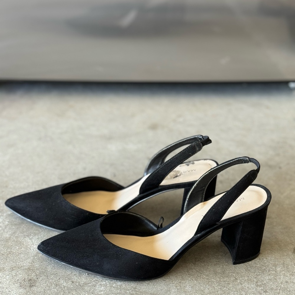 Marc Fisher Black Heels